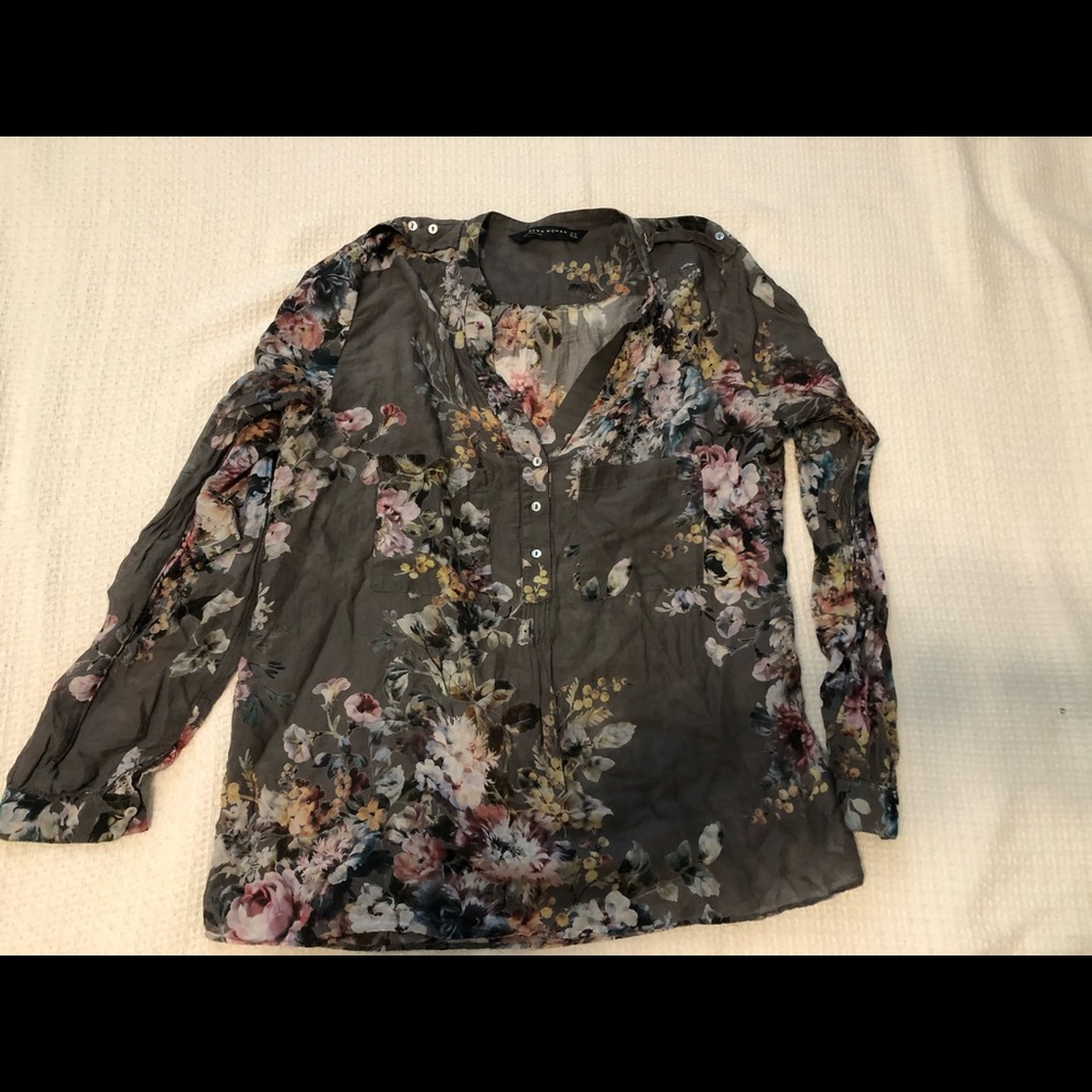 Floral blouse